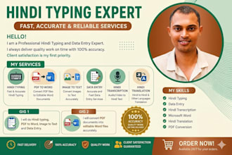 convert scanned hindi documents and images into editable word files