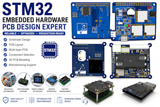 design stm32 pcb for embedded systems, industrial devices, and iot hardware