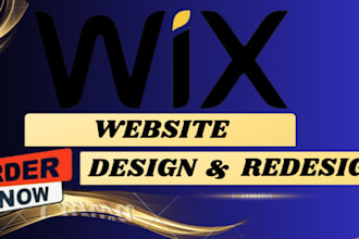 design wix website, redsign wix website and ecommerce store