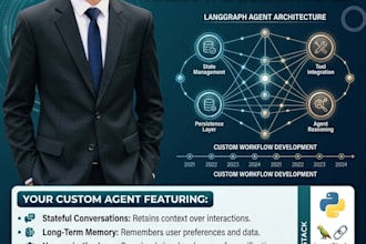 make custom ai agents using langgraph