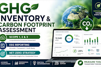 conduct a ghg inventory and carbon footprint assessment