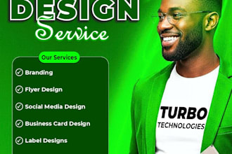 design flyer, social media and graphic design