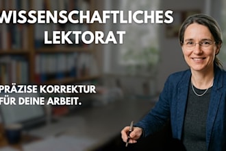 wissenschaftliches lektorat für deine bachelorarbeit oder dissertation