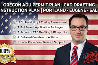 oregon adu permit plan cad drafting construction plan portland eugene salem