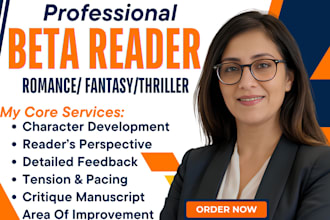 beta reader critique manuscript, romance novel beta reader fantasy, beta reading