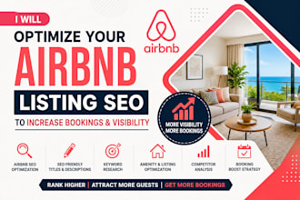 optimize your airbnb listing SEO to increase bookings and visibility
