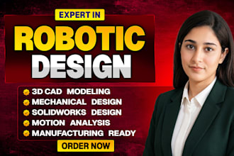 design electro mechanical and robotic systems in solidworks