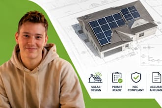 solar permit drawings USA, residential pv plans, nec solar cad drafting