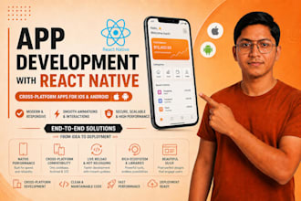 develop a mobile app for ios and android