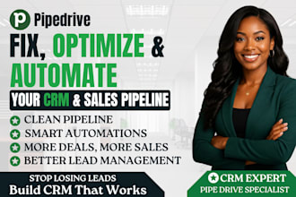 fix optimize, automate your pipedrive CRM and sales pipeline