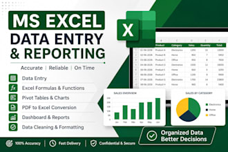 create excel reports and dashboards