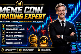 crypto advisor meme coin trading solana token launch coaching strategy guide
