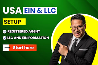 do USA llc registration with ein number for US or non US residents