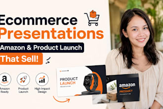 ecommerce presentation, amazon presentation, product launch presentation expert