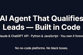 build an ai agent that qualifies your leads and books meetings automatic