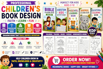 design bible coloring book christian kids activity book preschool learning pages