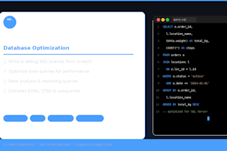write and optimize sql queries for your database