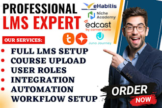 setup talentlms cornerstone lms juno journey edcast ehabilis niche academy lms
