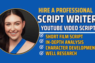 write movie script, comedy screenplay short film script humor funny jokes