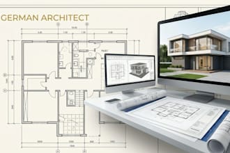 assist with german architect floor plan design architectural designs