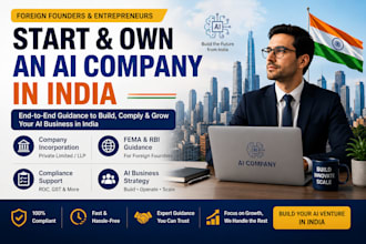 help you to own and run an ai company in india