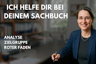 unterstütze dich beim schreiben deines sachbuchs