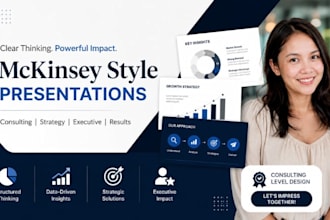mckinsey style presentation design, consulting powerpoint slides expert pro