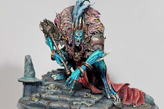 paint display quality miniature painting