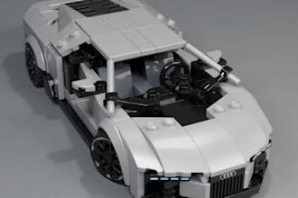 design custom lego design lego moc, technic, botanical set with instructions