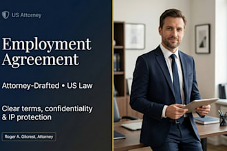 draft a bulletproof employment agreement as a US attorney