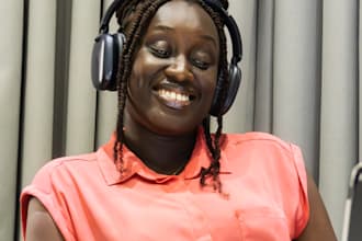 do professional voice overs, voice acting and narrations