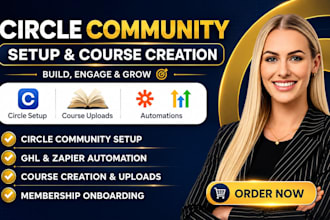 do circle so community setup circle so online course creation circle so manager