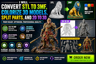 create custom action figure sdl files for 3d printing