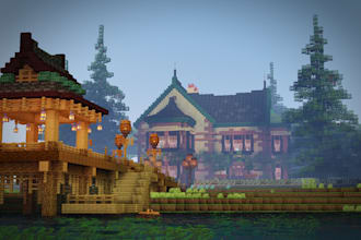 build custom minecraft maps spawns hubs and cities