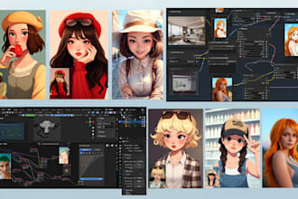 build custom comfyui workflows for ai art and image generation automation