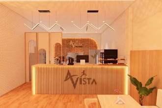 modern pizzeria interior design