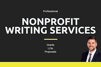 write a compelling nonprofit grant proposal
