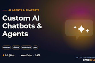 ai chatbot, ai agent and custom gpt using openai and claude