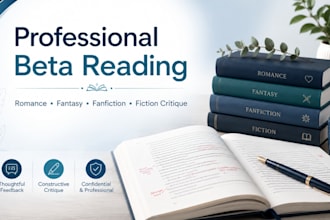 do beta reading for romance book fantasy beta reader fanfiction fiction critique