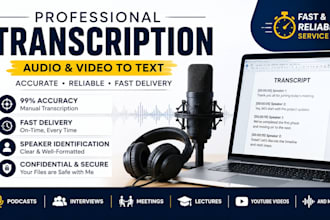 transcribe podcasts interviews and meetings accurately