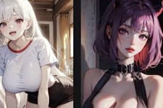 build ai nsfw website ai model chatbot web app, nsfw art web app