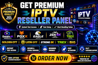 set up iptv panel, stream strong 8k , dino, dream4k