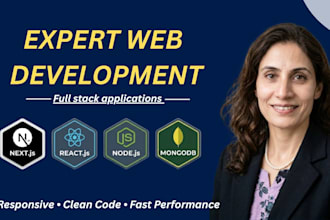 build responsive e commerce or custom website in next js and react