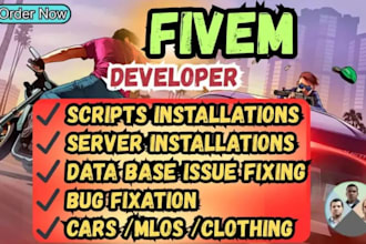 be you fivem server developer, redm vorp server, redm server