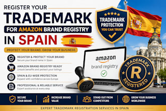 register your trademark for amazon brand registry in spain