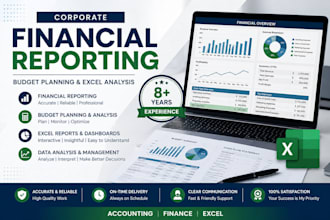 provide financial reporting budgeting and cash flow analysis
