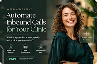 build a vapi ai voice agent to automate inbound calls for your clinic
