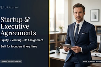 draft elite startup employment contracts and founder agreements