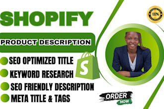 write SEO shopify product descriptions to boost your shopify sales and ranking