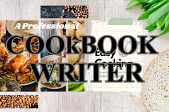 professionally write, design, and format your cookbook